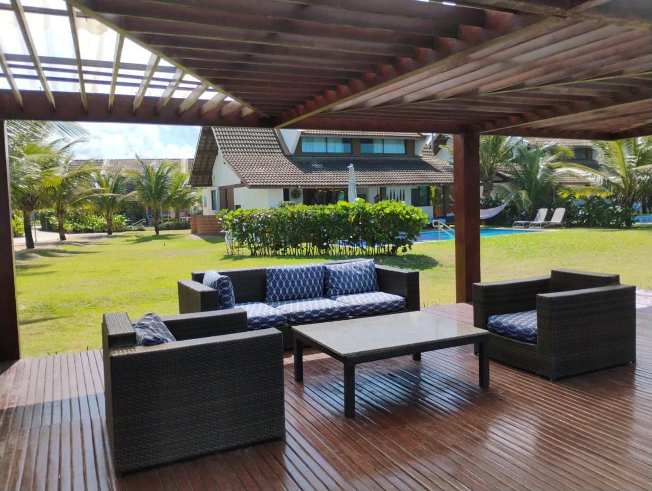 Flat Beira Mar Cupe Beach Living - Pôrto das Galinhas Dış mekan fotoğraf