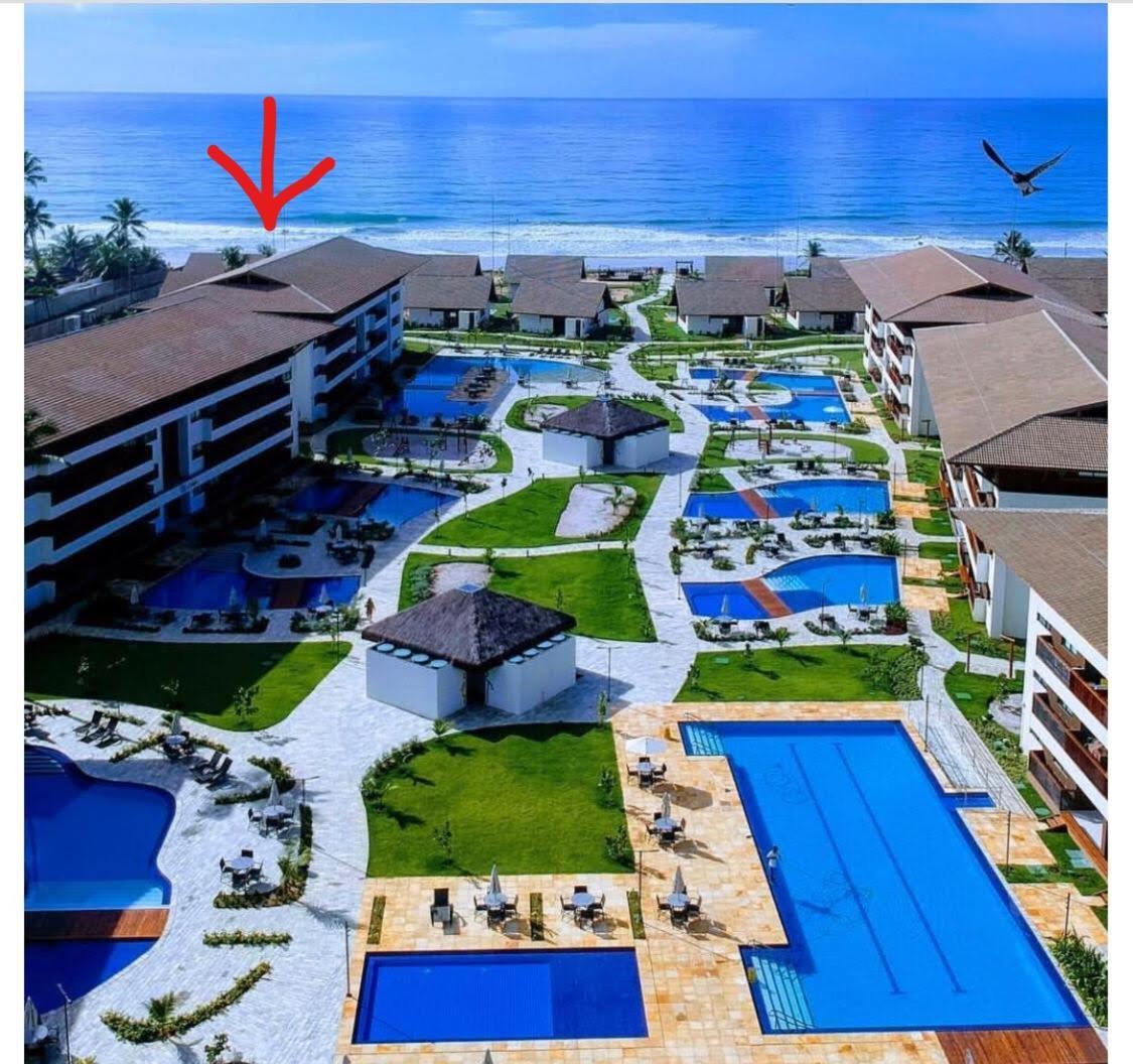 Flat Beira Mar Cupe Beach Living - Pôrto das Galinhas Dış mekan fotoğraf