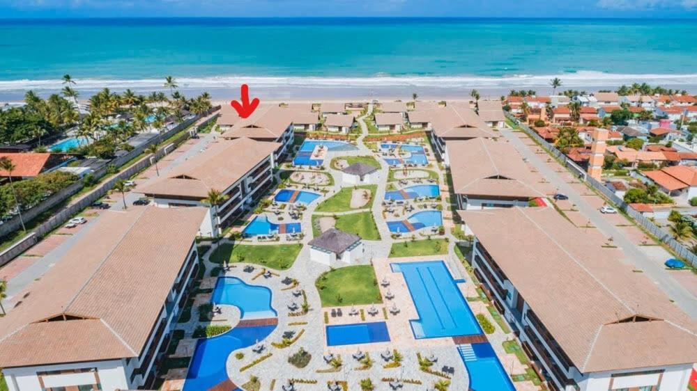 Flat Beira Mar Cupe Beach Living - Pôrto das Galinhas Dış mekan fotoğraf